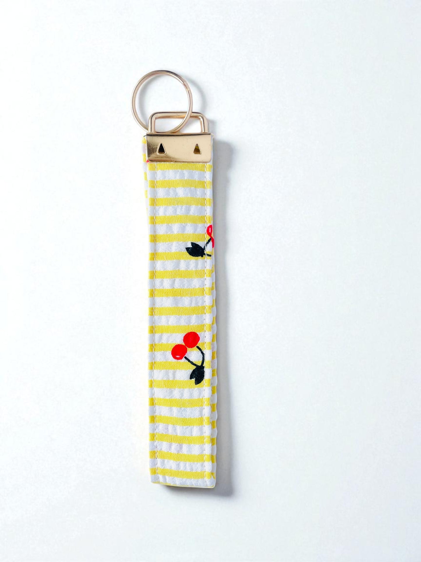 CHERRY YELLOW KEY CHAIN