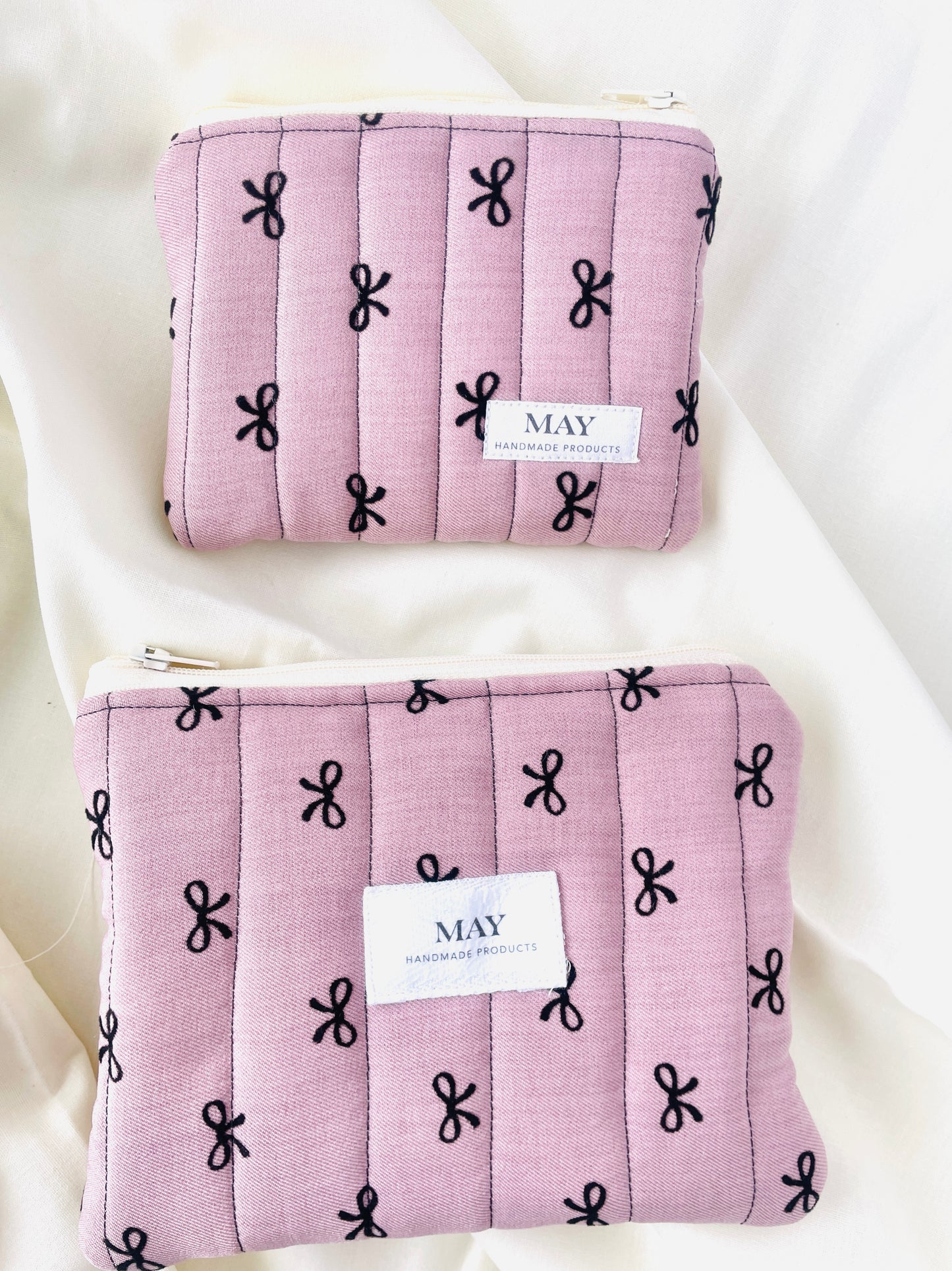 PINK BOW COIN POUCH