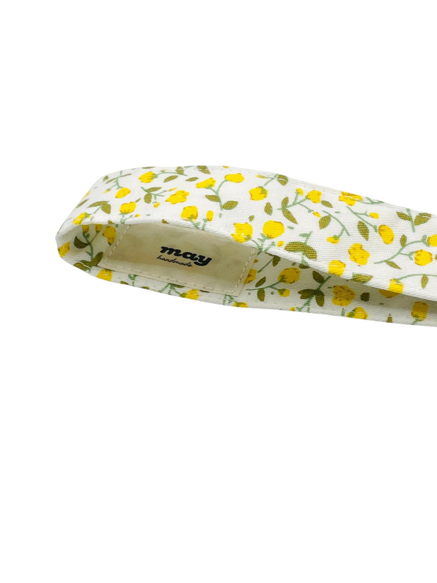 YELLOW DAISY DOT KEY FOBS