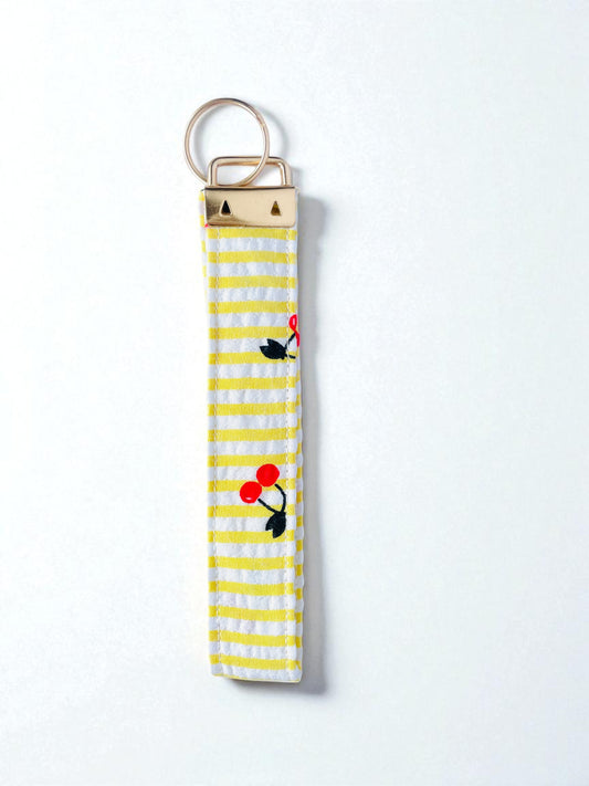 CHERRY YELLOW KEY CHAIN