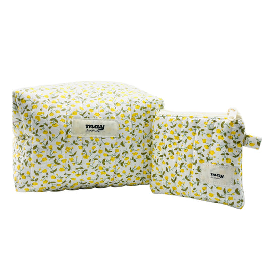 YELLOW DAISY DOT SETS OF 2 (COIN POUCH)